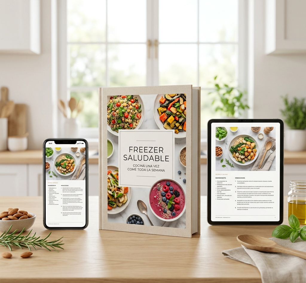 +50 RECETAS PARA CONGELAR Y ORGANIZAR TUS COMIDAS