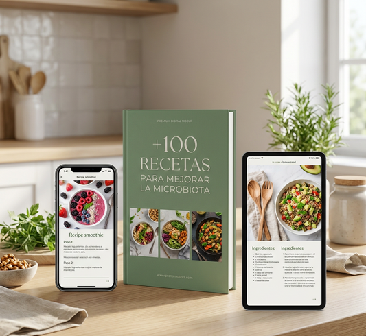 +100 RECETAS PARA MEJORAR LA MICROBIOTA