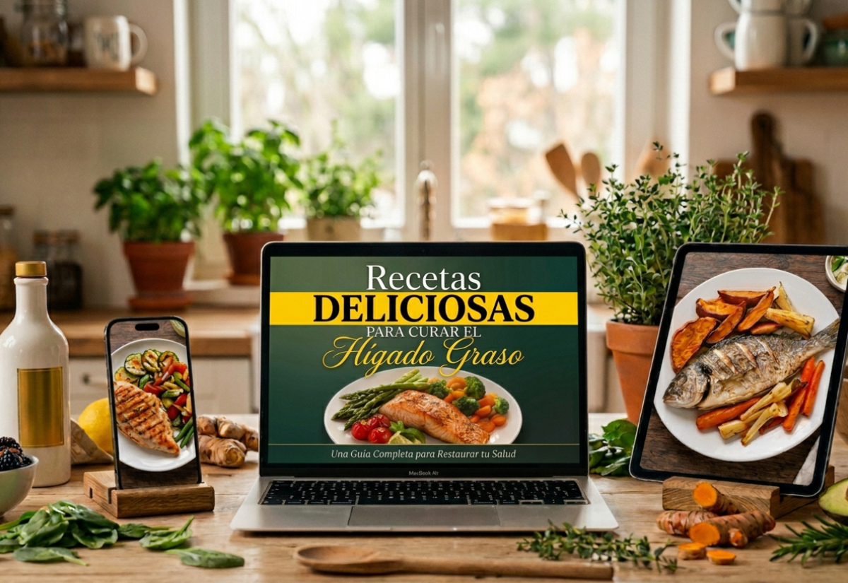 RECETAS DELICIOSAS PARA CURAR EL HÍGADO GRASO